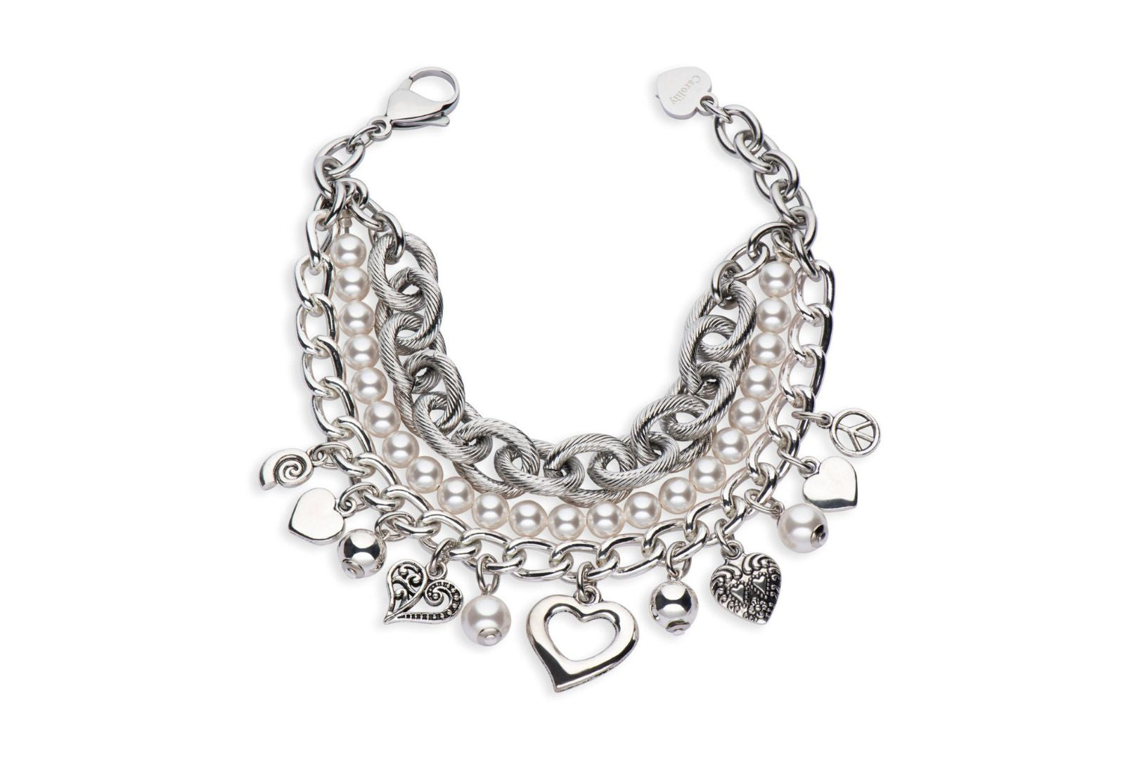 HUACA Un bracelet à pampilles d'amour rétro design de niche féminin HUACA Un bracelet à pampilles d'amour rétro design de niche féminin