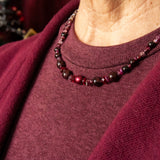 Jewel Garnet Necklace