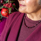 Jewel Garnet Necklace