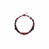 Jewel Garnet Stretch Bracelet