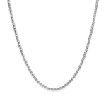 Hypoallergenic rope chain necklace