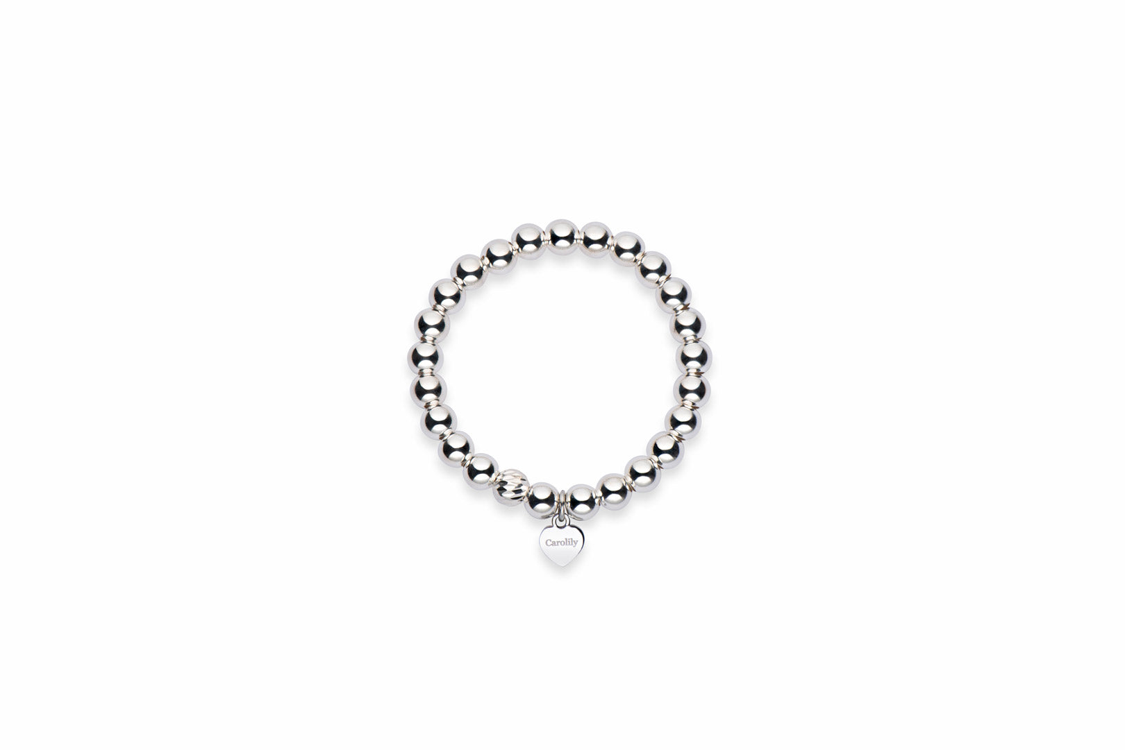 Piccola Sterling Silver Stretch Bracelet