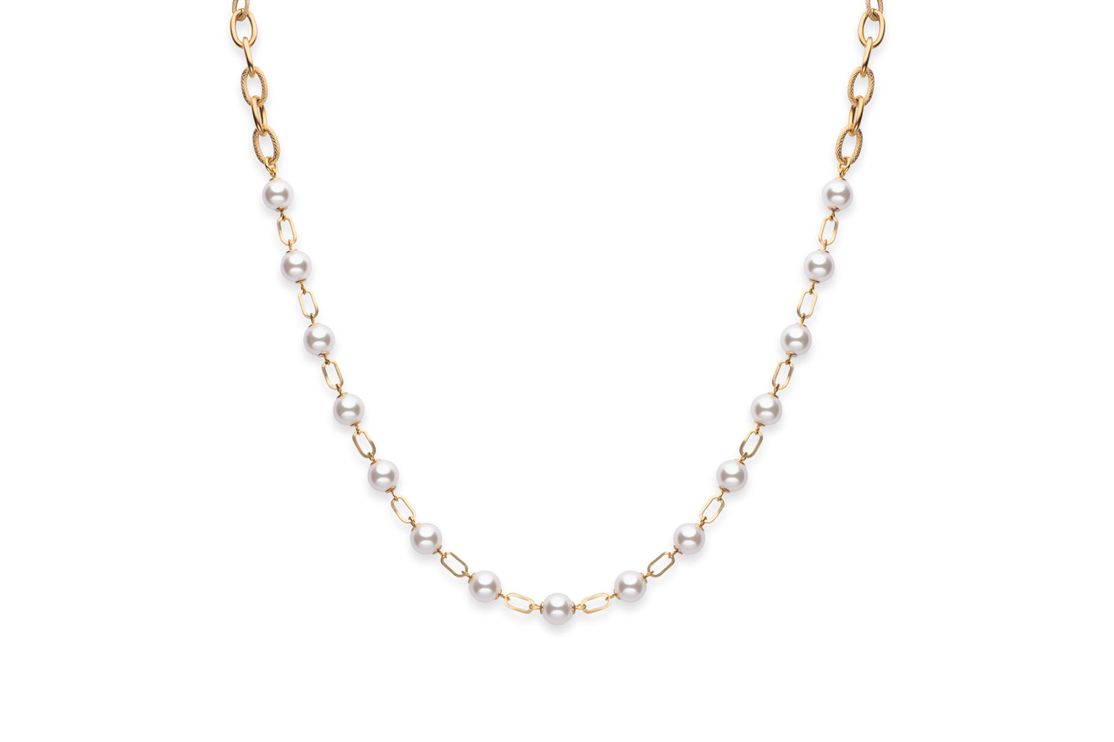 Gold & pearl necklace