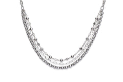 Stainless Steel Multi-strand Necklace