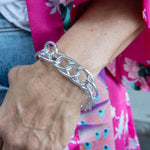 Aluminum Chain Bracelet
