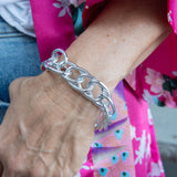 Aluminum Chain Bracelet