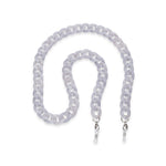 Grey acrylic eyeglass chain