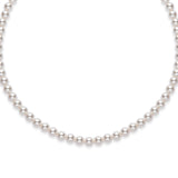 white pearl strand necklace