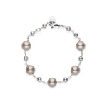 Champagne coloured pearl bracelet