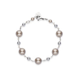 Champagne coloured pearl bracelet