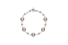 Champagne coloured pearl bracelet